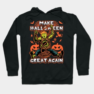 Zombie Trump Make Halloween Great Again Hoodie